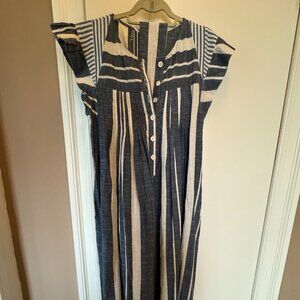 APIECE APART Striped Jumpsuit Size M/8-10